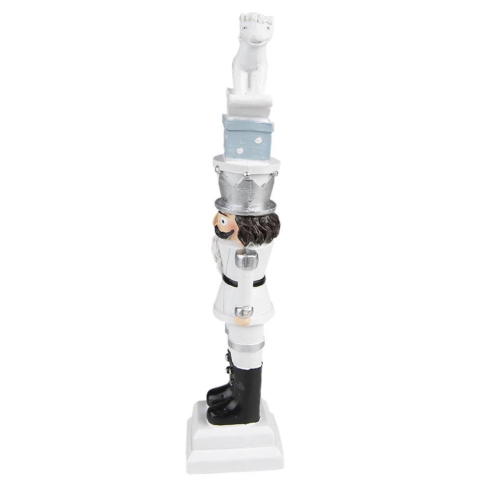Decoration nutcracker 6x5x23 cm by Clayre & Eef.