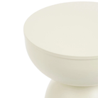 Elliott side table Off-white by Mica Decorations