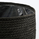 Plant basket Jorck Black by Mica Decorations