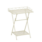 Side table outside Marseille Off-white by Mica Decorations