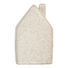 Decoration house with LED 6x5x10 cm Beige ceramics by Clayre & Eef.