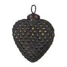 Christmas bauble 7x3x8 cm by Clayre & Eef.