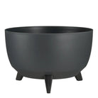 Outdoor planter Doppio Anthracite by Mica Decorations