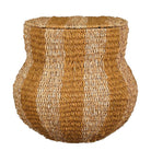 Storage basket Tacoma Yellow by Mica Decorations