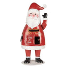 Christmas decoration letterbox 16x14x35 cm red metal by Clayre & Eef.