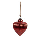 Christmas bauble Ø 17x20 cm by Clayre & Eef.