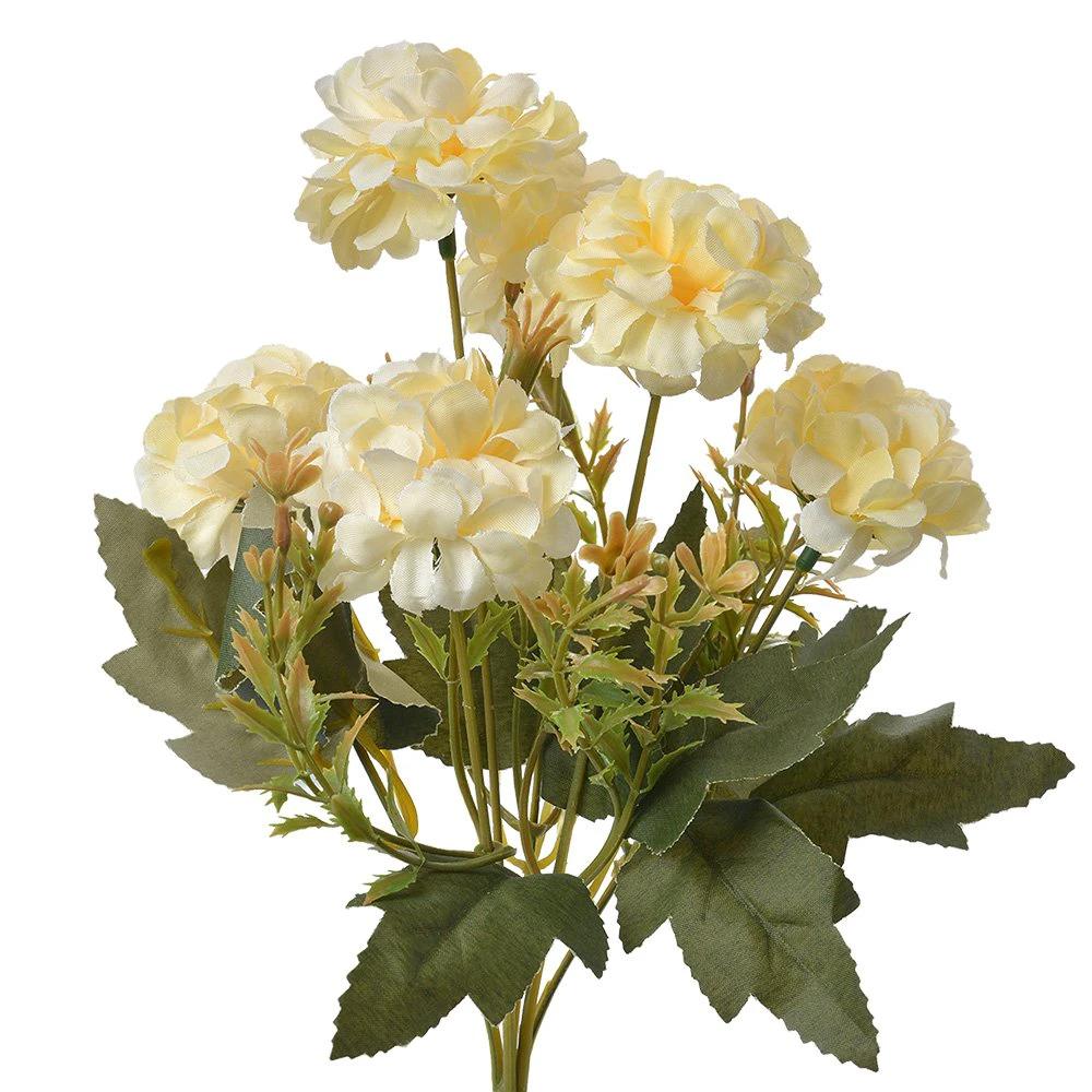 Artificial flower 30 cm Yellow Plastic by Clayre & Eef.