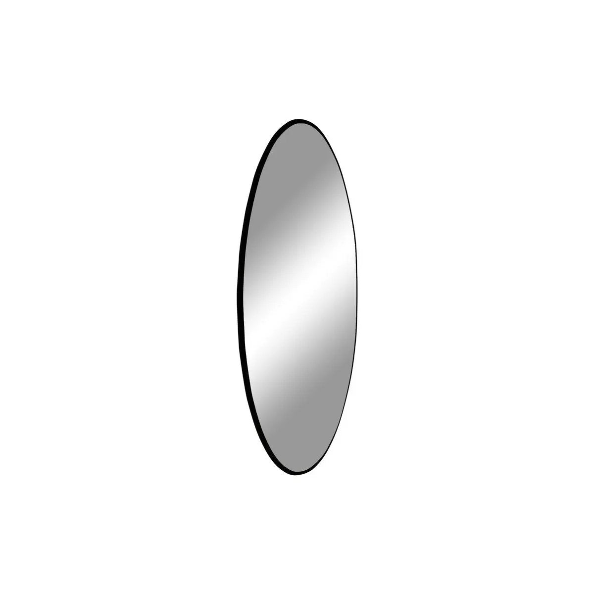 Jersey Mirror - Brass Look, Steel, Ø40cm by EMIRELLE