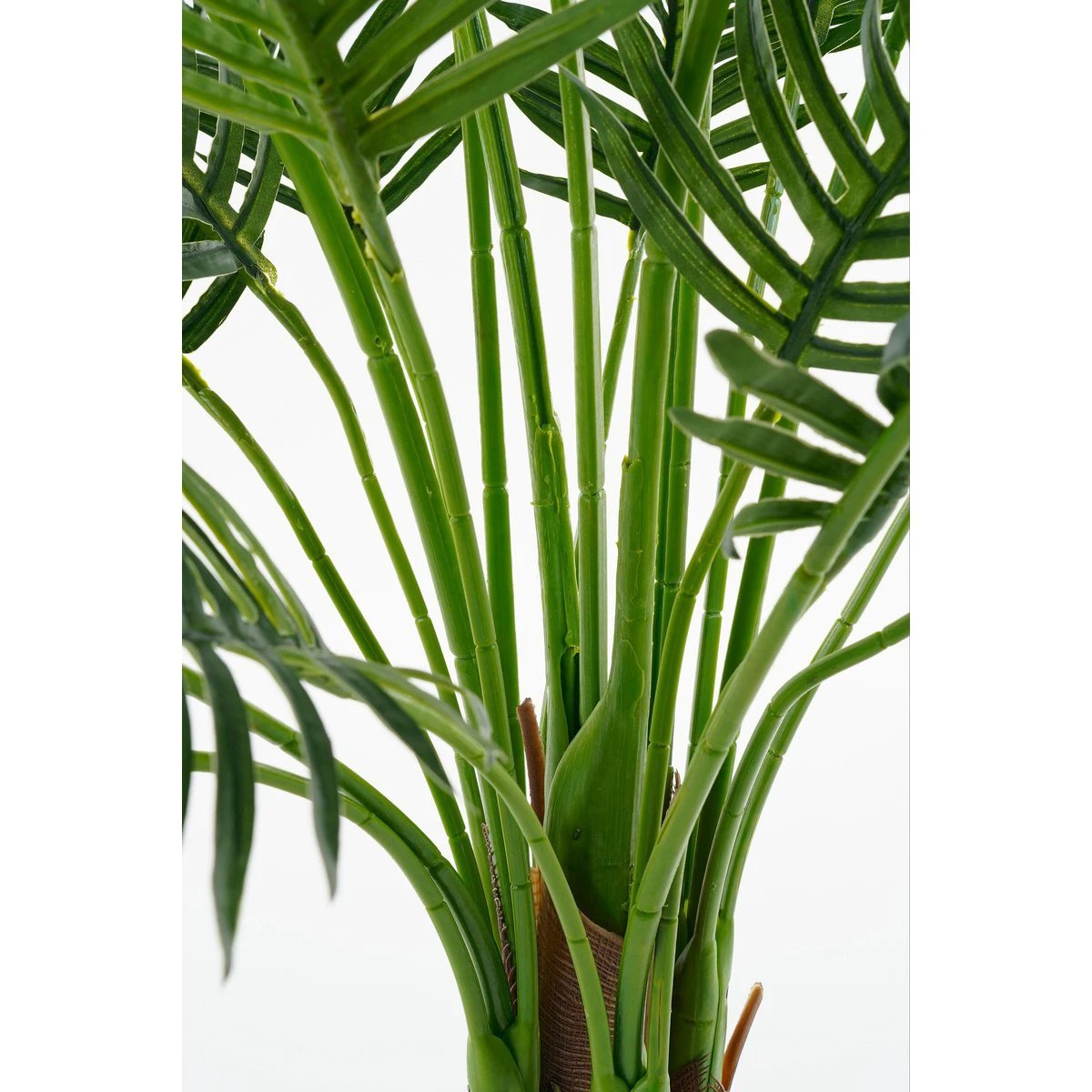 Artificial plant Areca palm Green by Mica Decorations