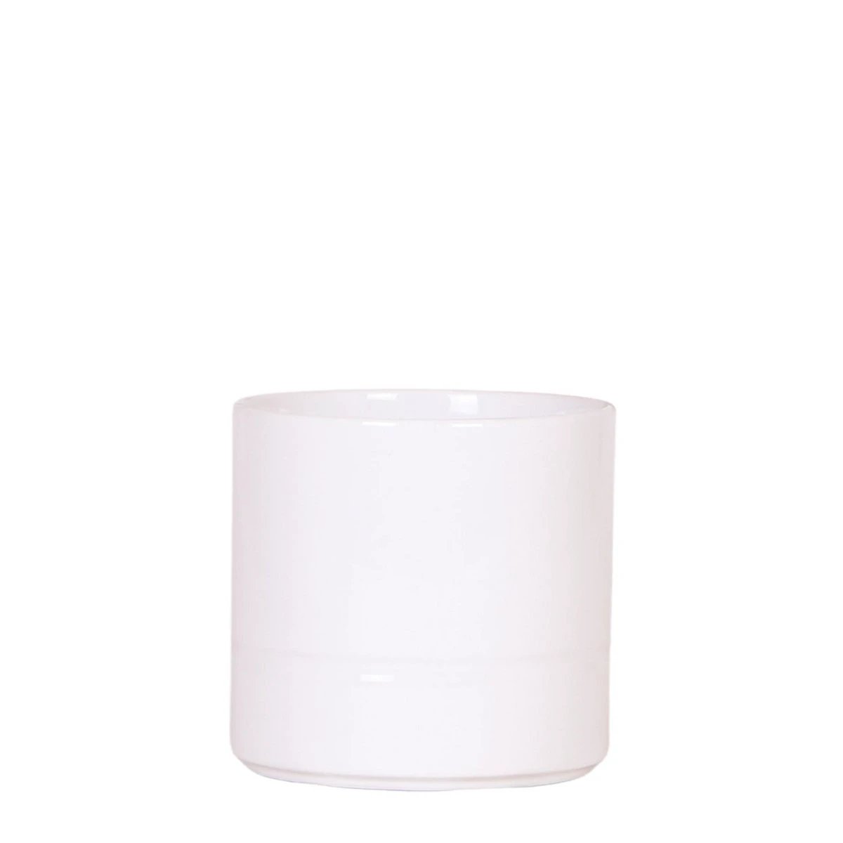 Hummingbird Home | Pastel pot white - Ø12cm by Kolibri Company
