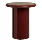 Otago Side table, bourdeaux, ø45x50 cm by EMIRELLE