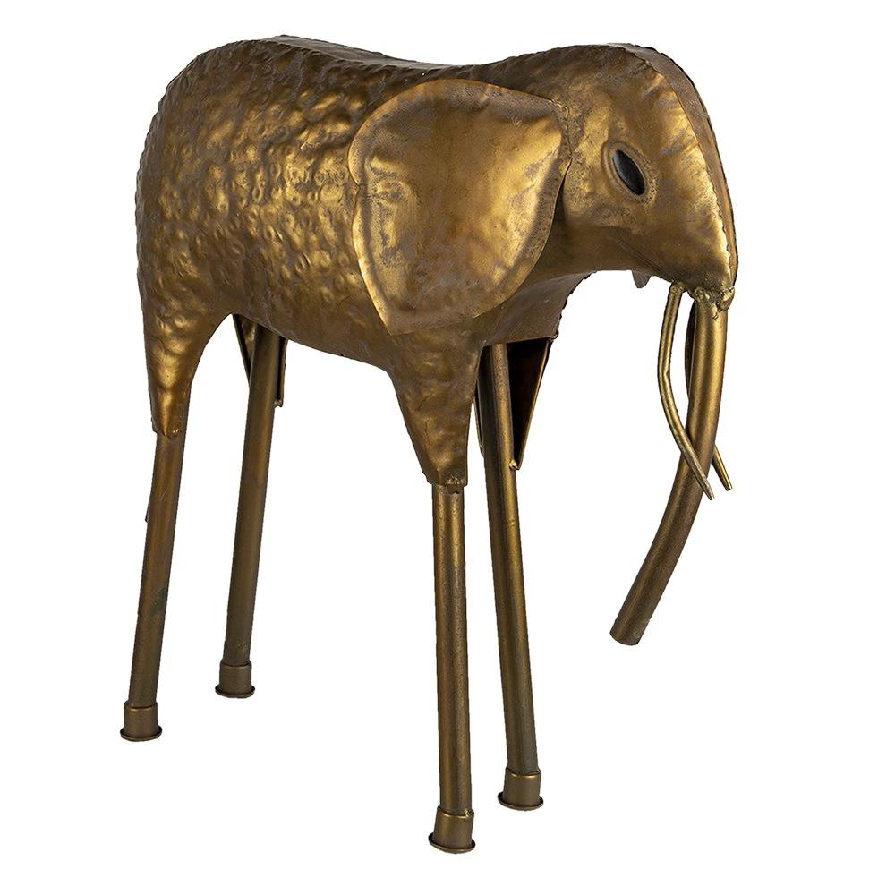 Decoration elephant 50x16x50 cm by Clayre & Eef.