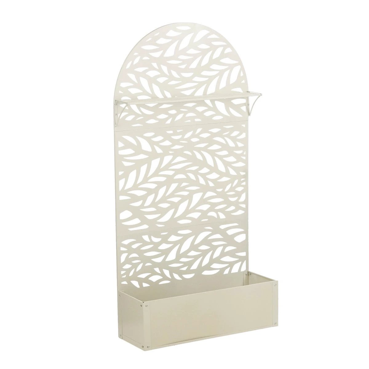 Plant stand outside Sapri Off-white by Mica Decorations