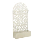Plant stand outside Sapri Off-white by Mica Decorations