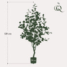 Artificial plant - Eucalyptus - Blue Gum tree - 120 cm by Green boutiQ