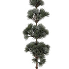 Mini Artificial Christmas Tree 15x15x80 cm Green Wood by Clayre & Eef.