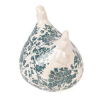 Deko-Statue Huhn 12x11x13 cm beige Keramik von Clayre & Eef.