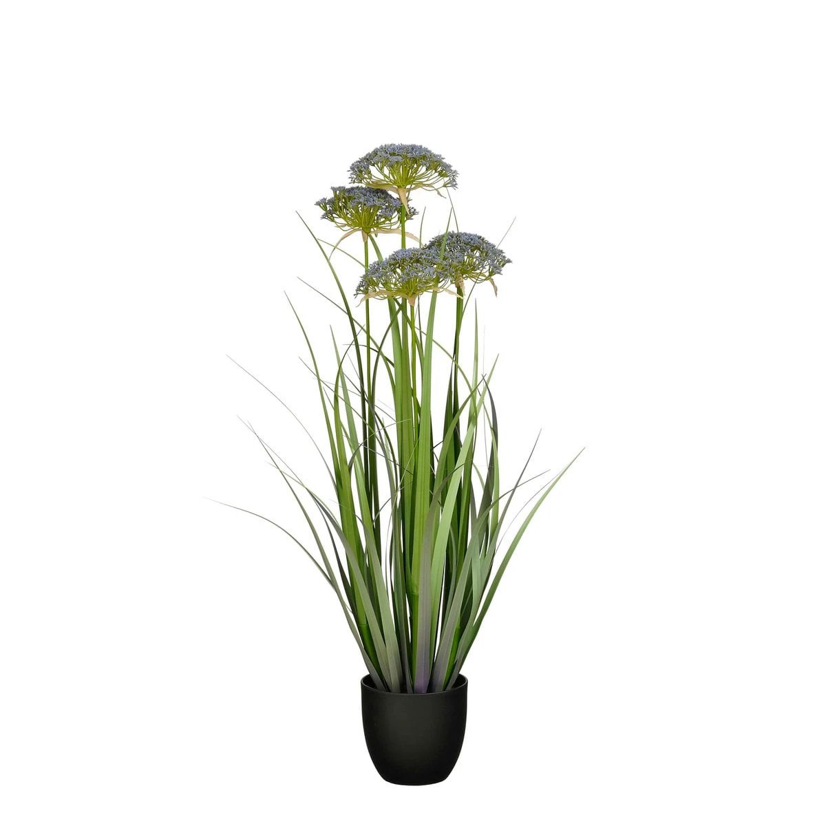 Artificial Plant Ornamental Grass Purple by Mica Decorations