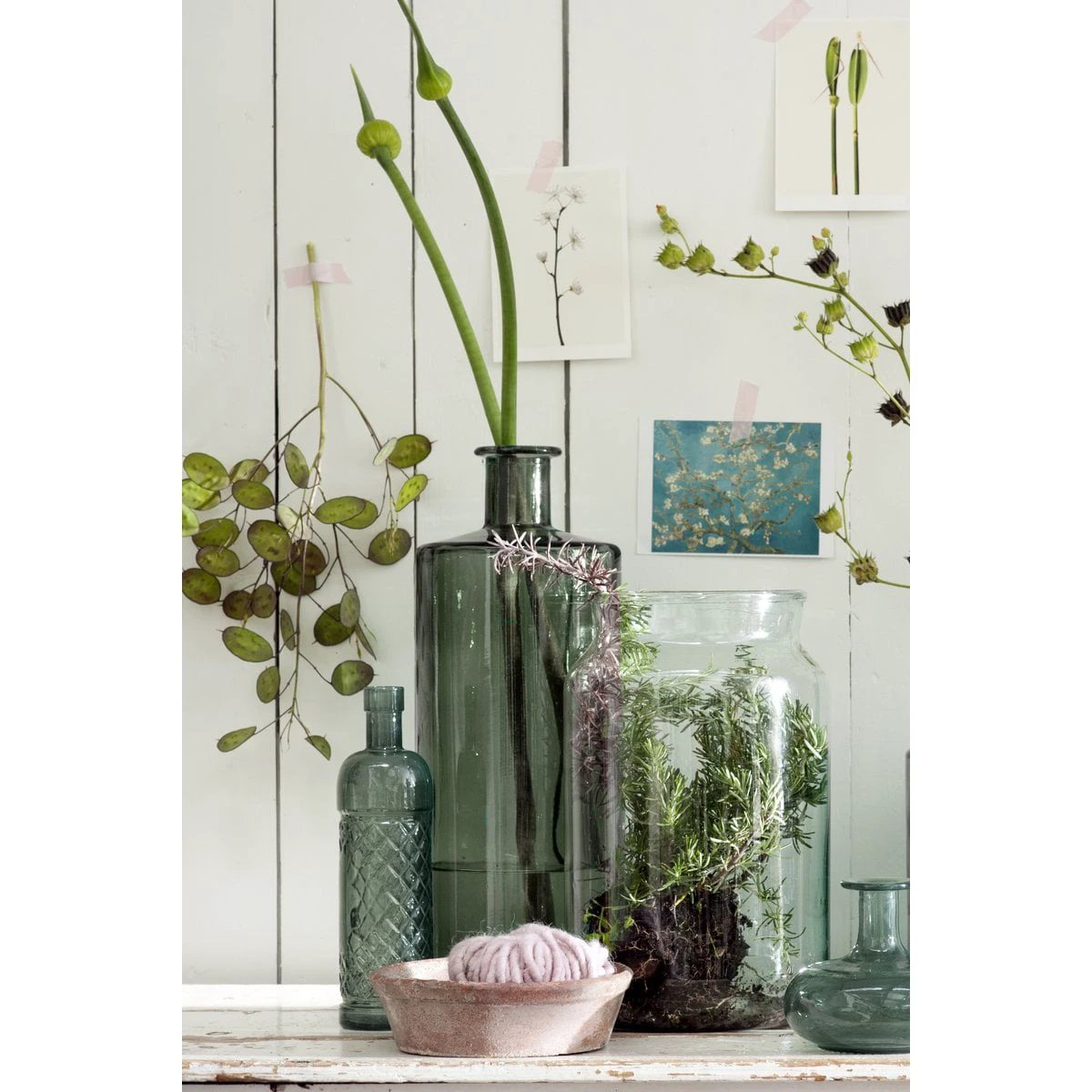 Decorative bottle Guan Gray by Mica Decorations