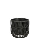 Flowerpot outside Peta Black by Mica Decorations