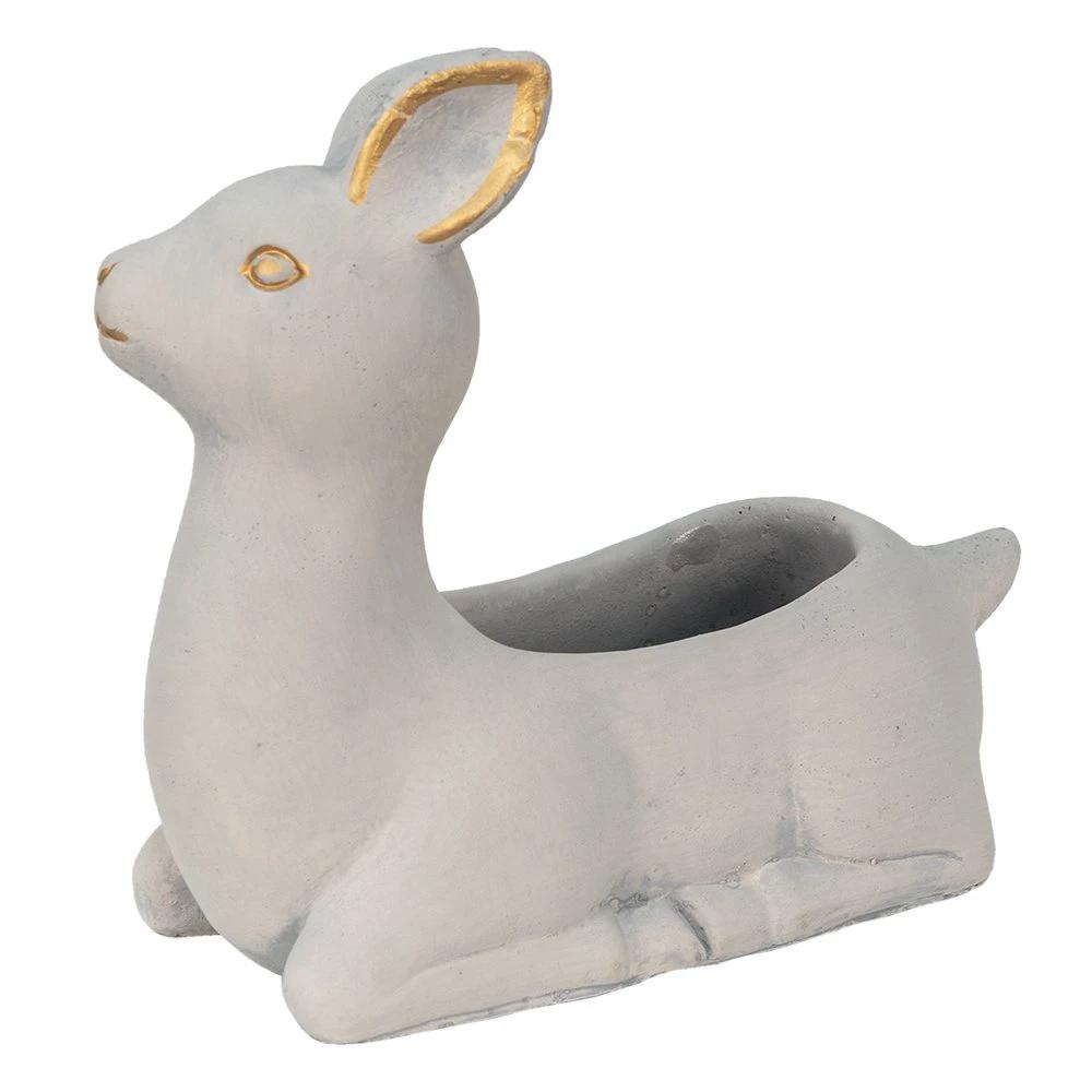 Bloempot 23x11x21 cm by Clayre & Eef.