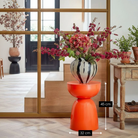 Elliott Orange side table by Mica Decorations