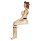 Dekorationsbild Frau 12x10x29 cm beige Kunststoff von Clayre & Eef.
