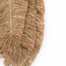 Tropical Wall Decor 50 cm Leaf-Shaped Handwoven from Raffia TIPIN by Soeji