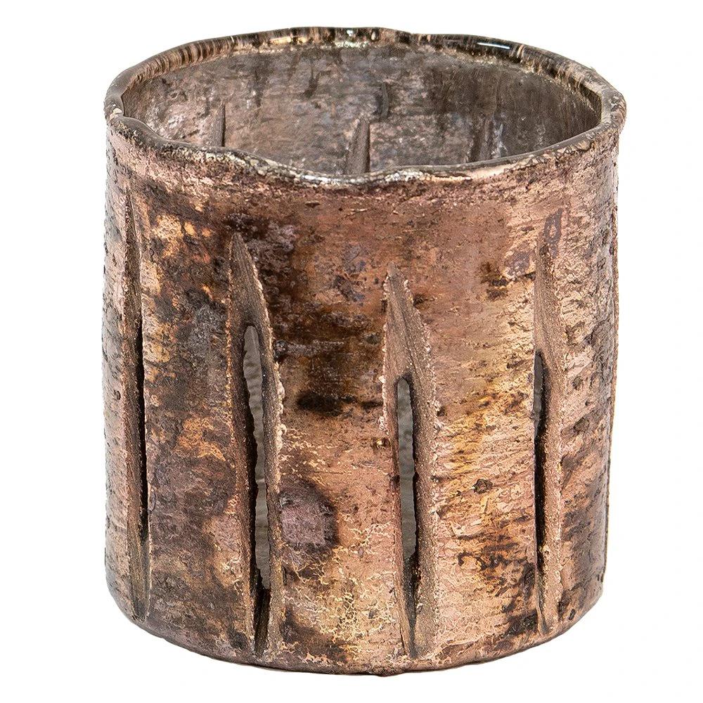 Tealight holder Ø 9x9 cm by Clayre & Eef.