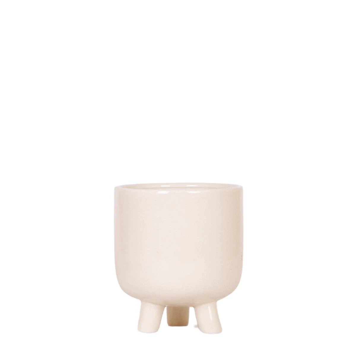 Hummingbird Home | Gummy pot travertine - Ø12cm by Kolibri Company