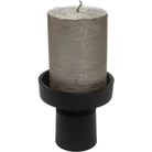 Candle holder - Piura Black by Vase The World