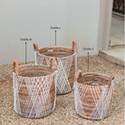 Laundry Basket | Plant Basket | Storage Basket JUWANA made of Banana Fibre by Soeji