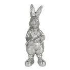 Decoration rabbit 6x6x13 cm by Clayre & Eef.