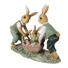 Decoration Statue Rabbit 17x7x14 cm Brown Plastic by Clayre & Eef.