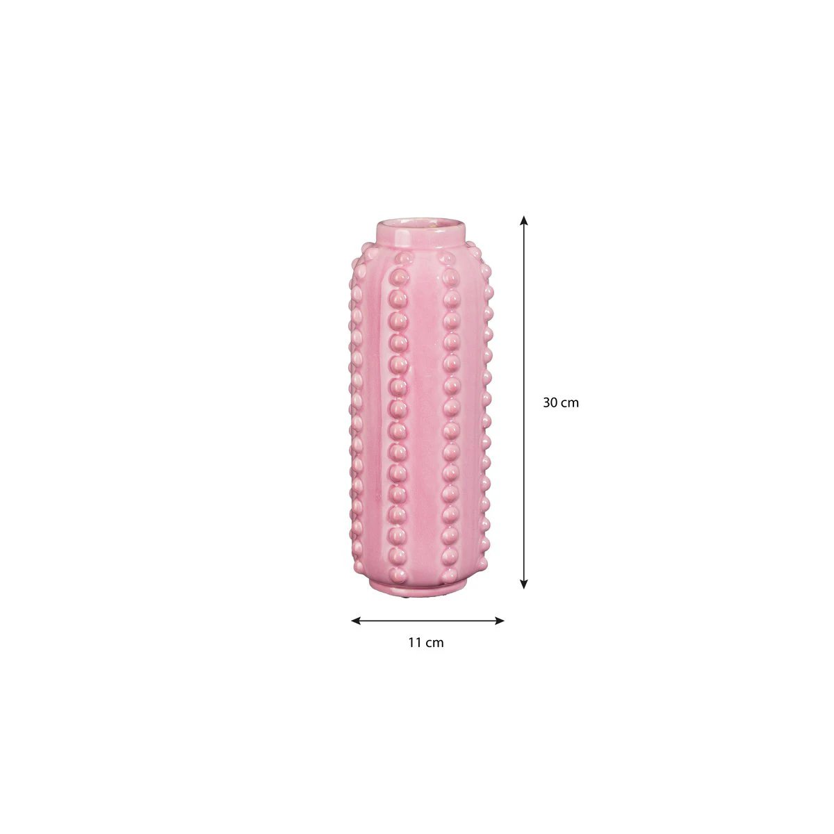 Vase Boaz Pink by Mica Decorations