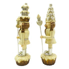 Decorative nutcracker (set of 2) 8x6x23 cm by Clayre & Eef.
