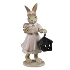 Figur Rosa Beige, Polyresin 7x6x14 cm von Clayre & Eef.