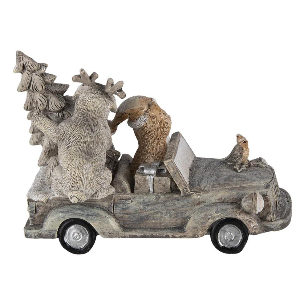Decoration animals in car 16x8x11 cm by Clayre & Eef.