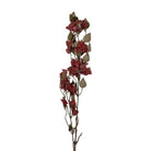 Artificial flower 110 cm red plastic by Clayre & Eef.