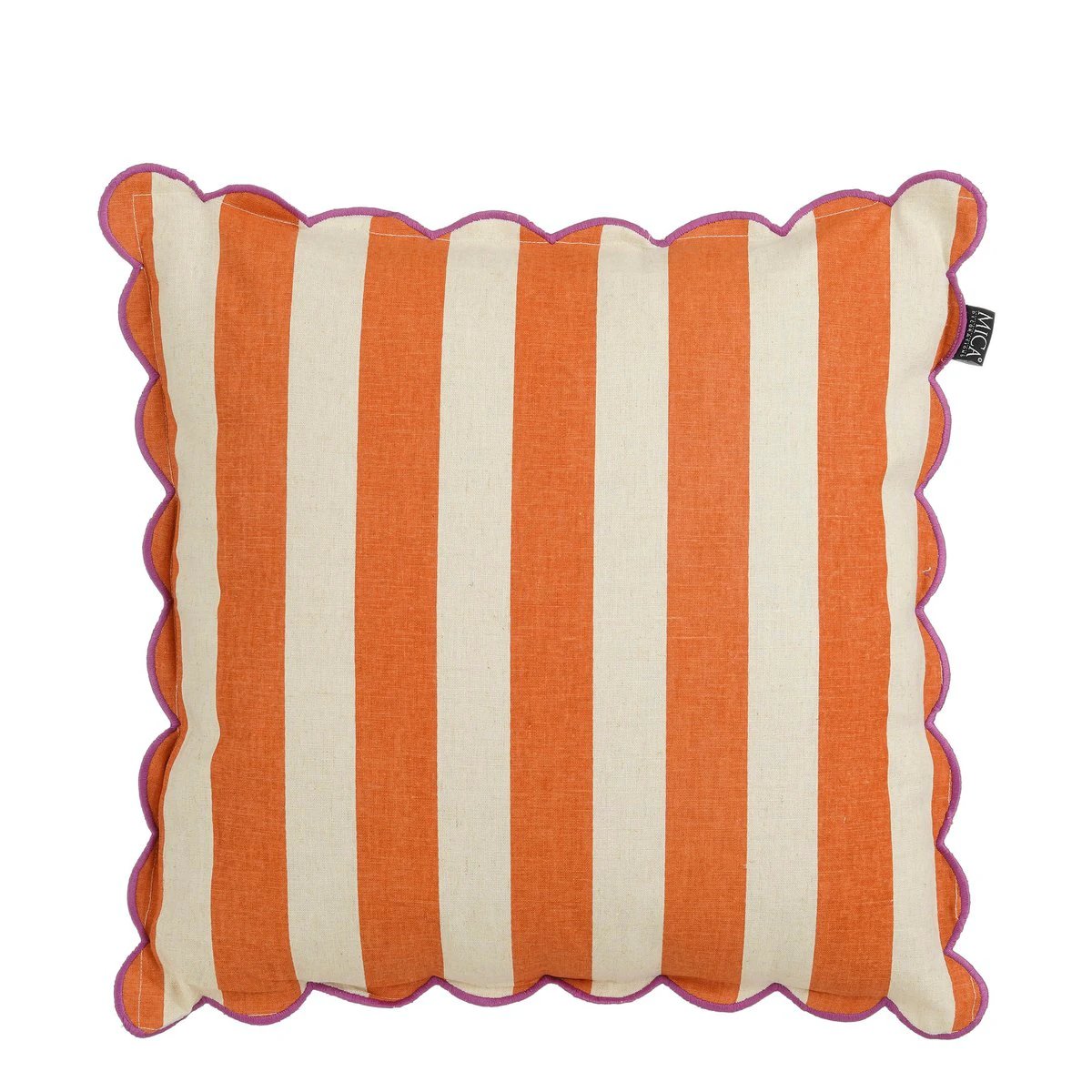 Decorative cushion Orange by Mica Decorations