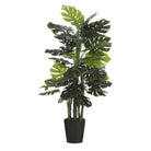 Artificial plant Monstera green by Mica Decorations