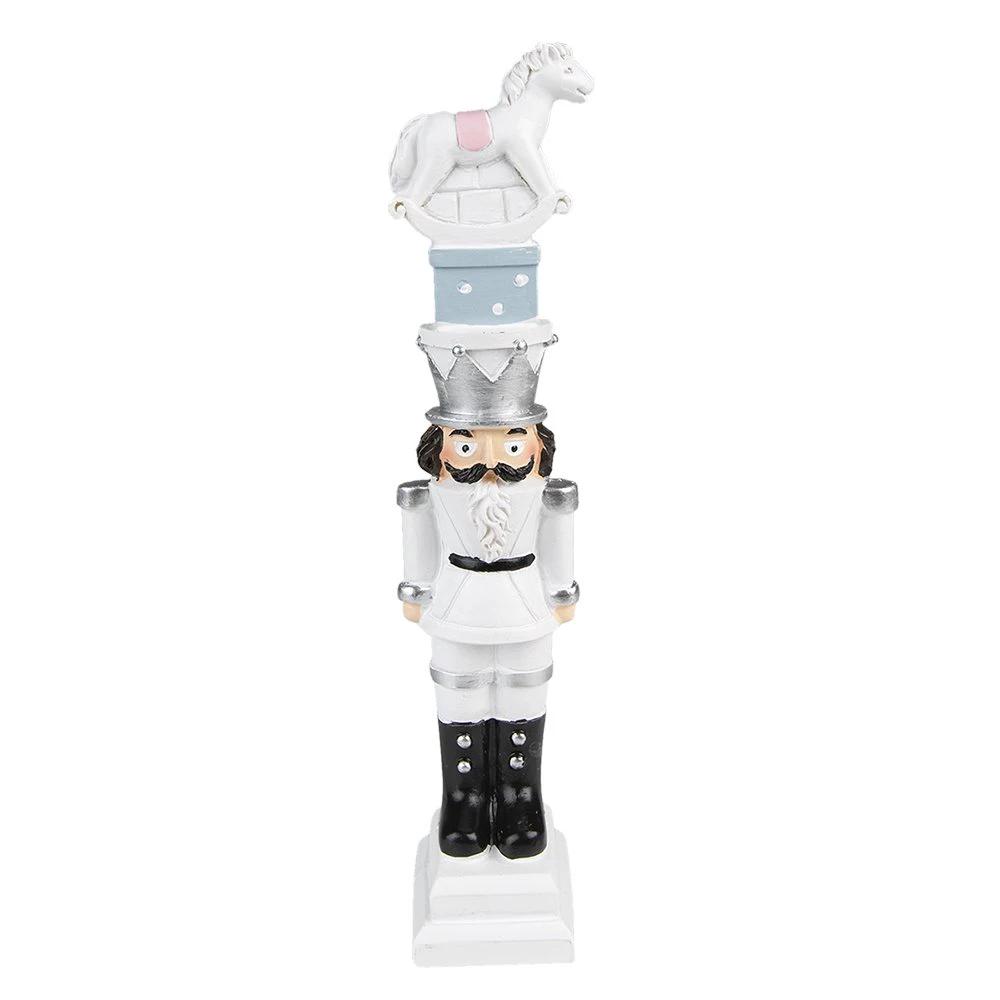 Decoration nutcracker 6x5x23 cm by Clayre & Eef.