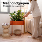 Flowerpot inside Moritz Red by Mica Decorations