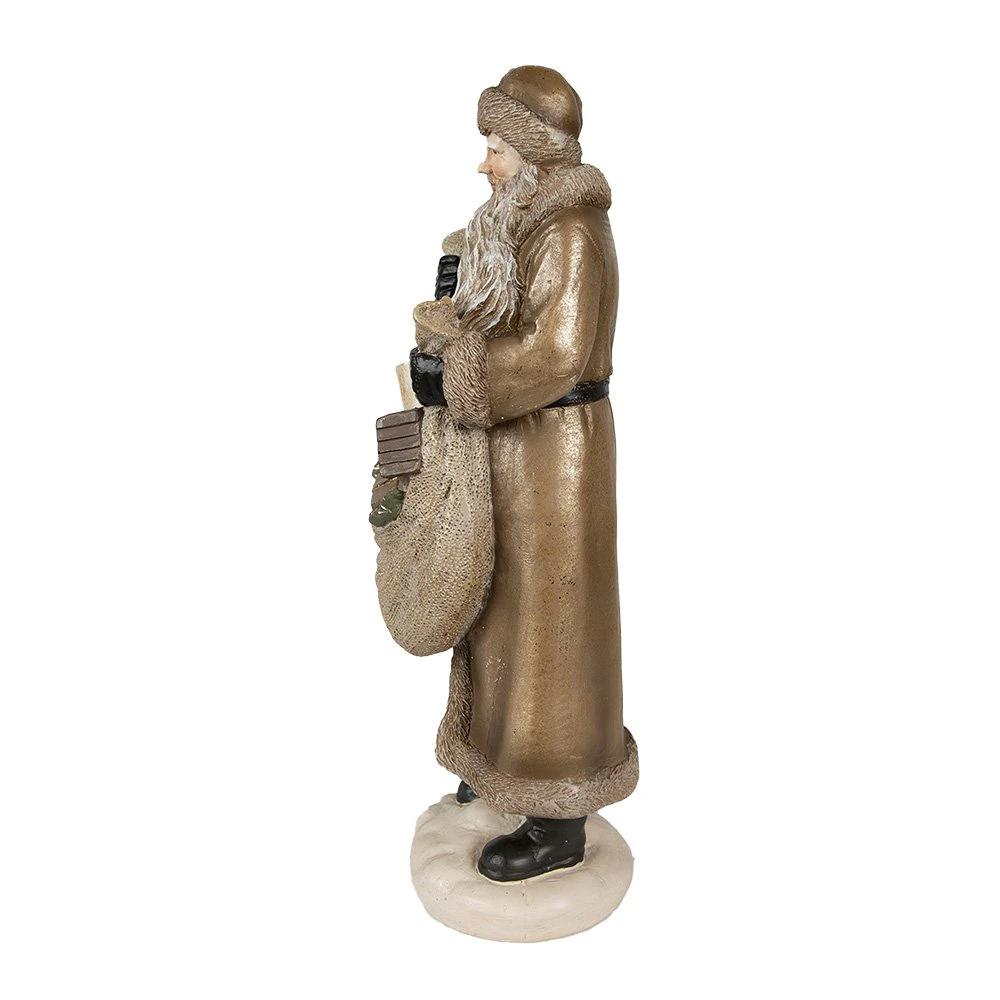 Decoration Santa Claus 11x11x30 cm by Clayre & Eef.