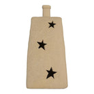 Decoration house with LED 9x7x13 cm beige ceramics by Clayre & Eef.