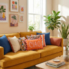 Decorative cushion Orange by Mica Decorations