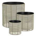 Flowerpot outside Cesena White by Mica Decorations