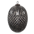 Christmas bauble Ø 17x25 cm by Clayre & Eef.