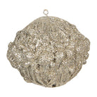 Christmas ball Ø 8x7 cm by Clayre & Eef.