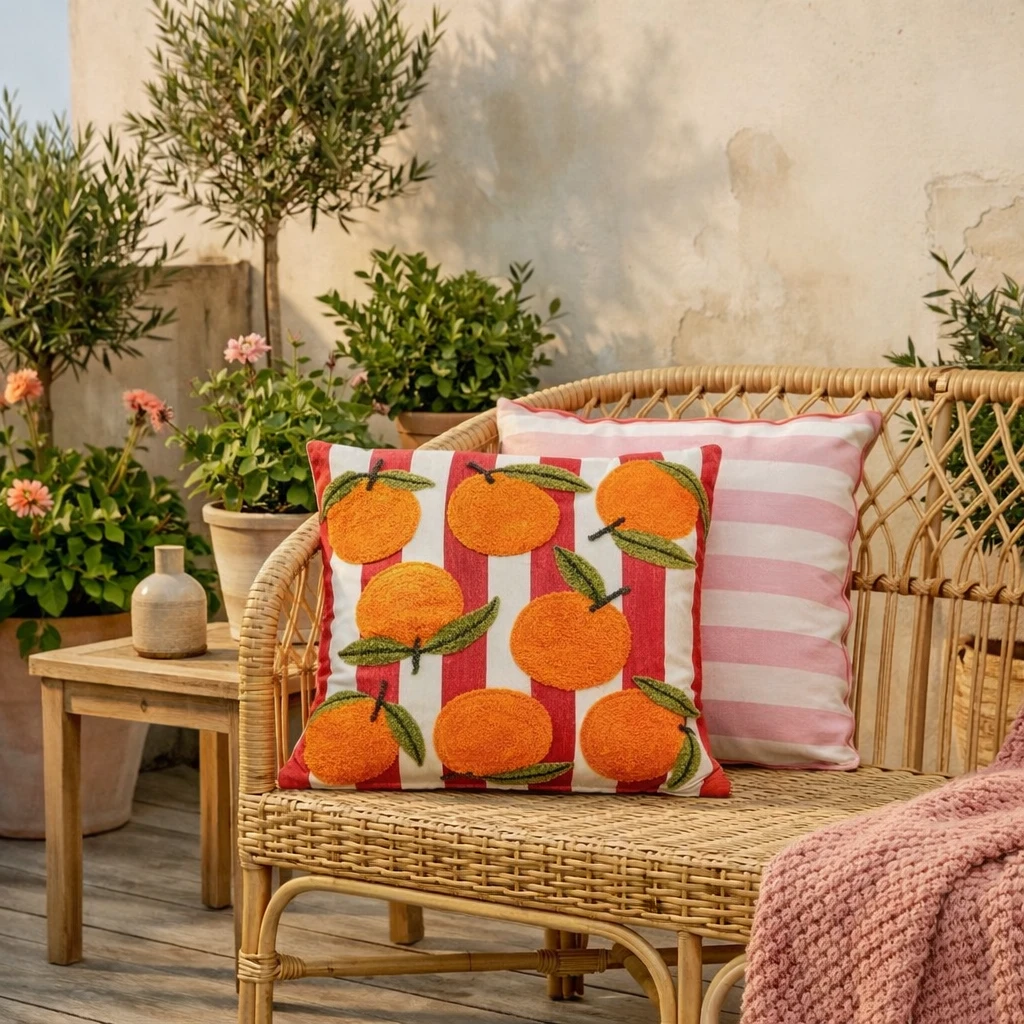 Decorative cushion Off-white by Mica Decorations